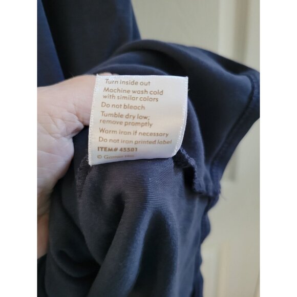 Eileen Fisher Sleepwear for Garnet Hill Blue NightGown size Medium Organic - Picture 8 of 10